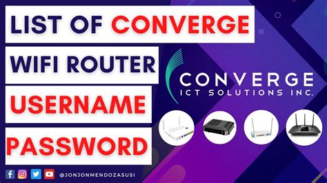 converge admin password